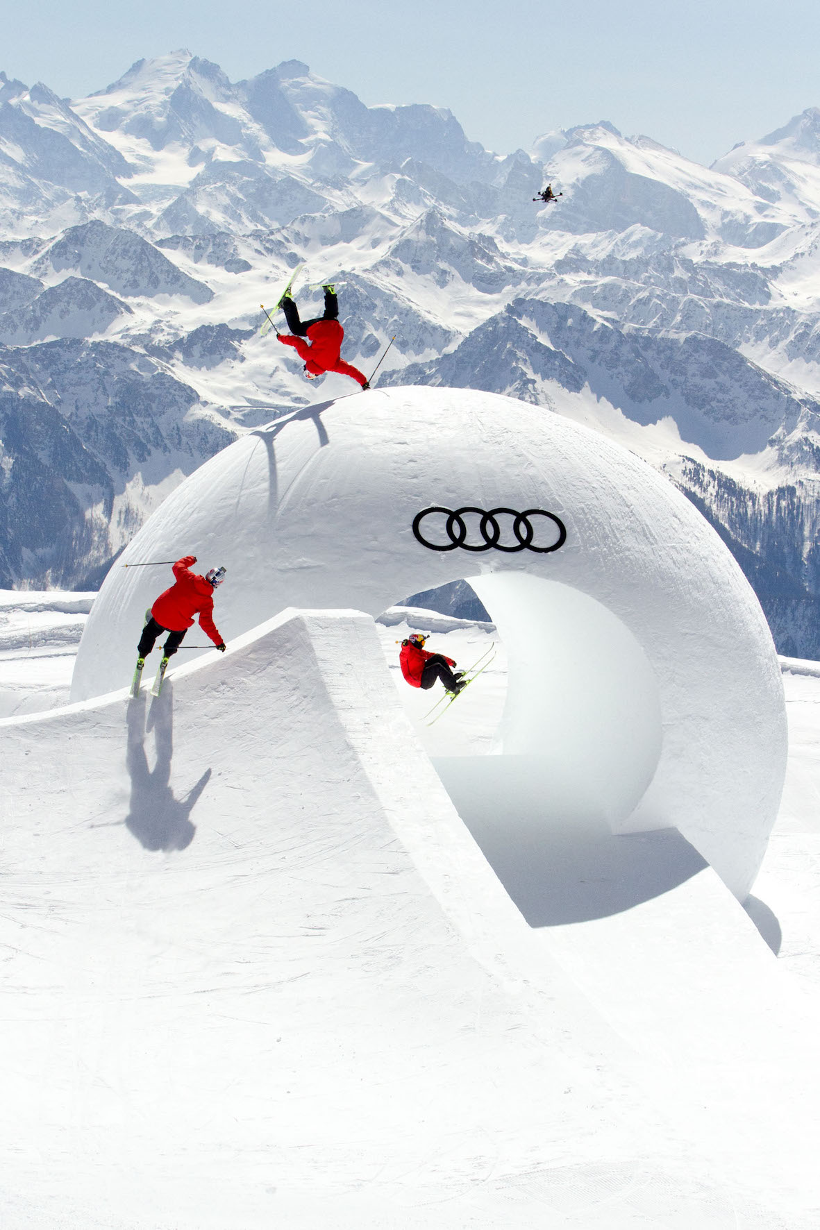 Jesper Tjäder competing at the Audi Nines 2021