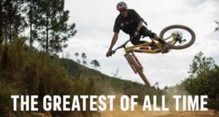 Adidas Five Ten Celebrates over a decade with Downhill MTB racer, Greg Minnaar - The Greatest of all Time. Watch the video release featuring stats from Minnaar's decorated career.
