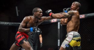 MMA action between Eduardo Barros and Orlando Machava at EFC 89