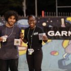 Street Lines Skate Tournament winners Ethan Cairns and Boipelo Awuah