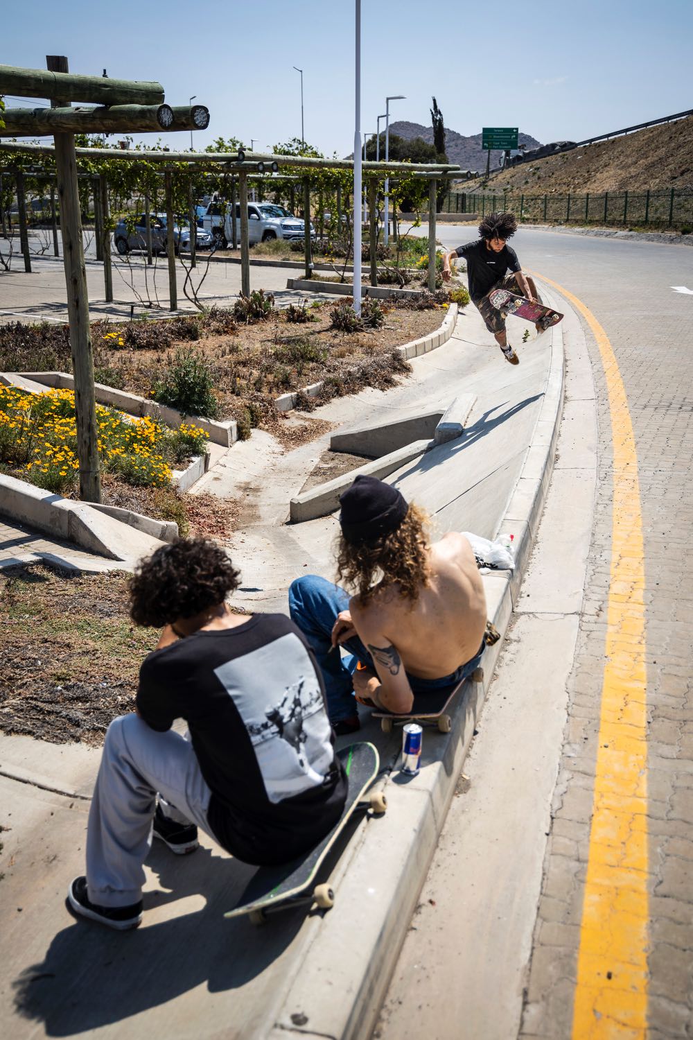 Vans South Africa Skateboarding team road trip to Street Lines