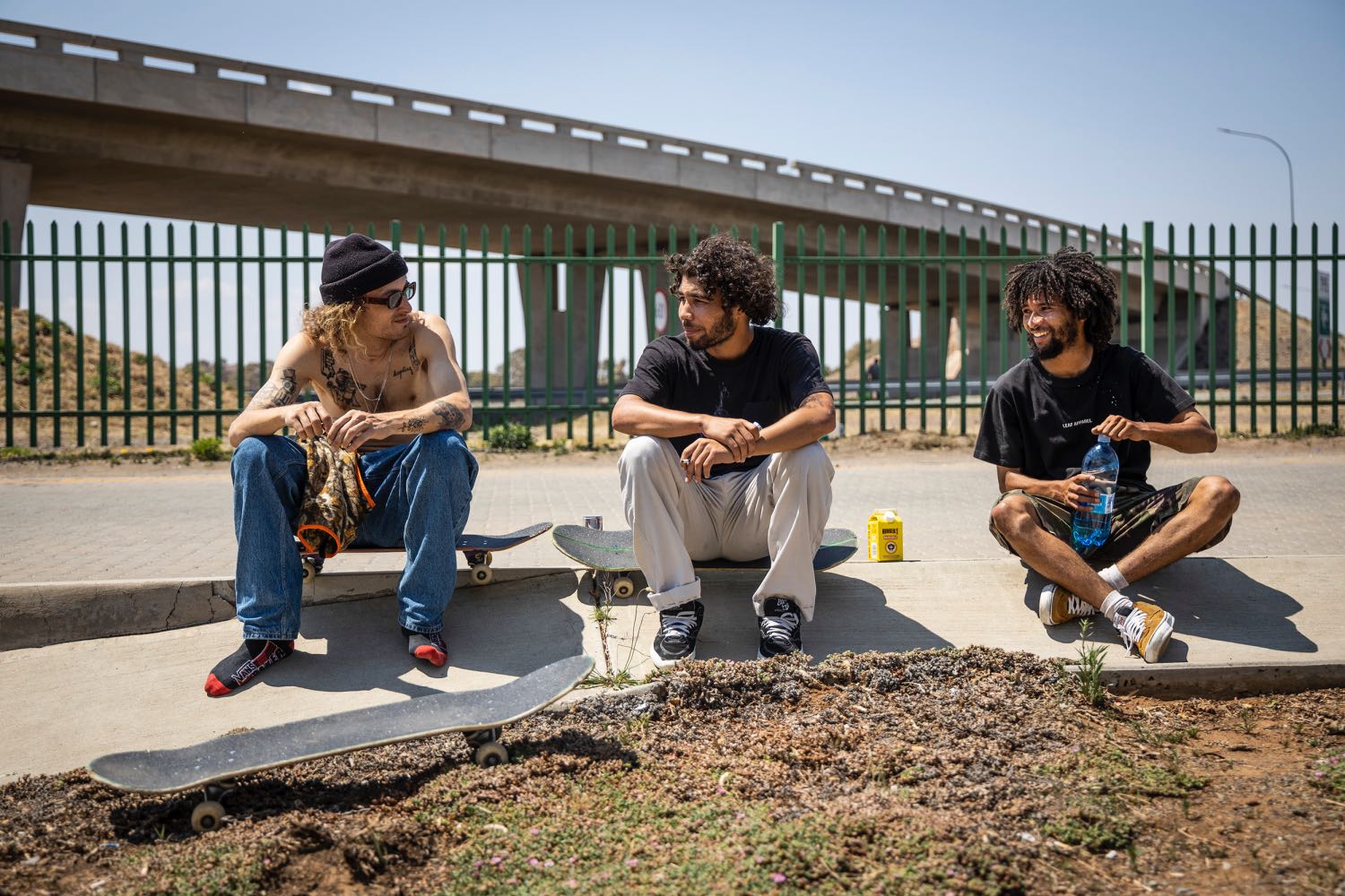 Vans South Africa Skateboarding team road trip to Street Lines