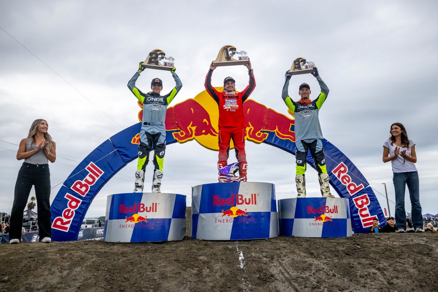 125cc podium at Red Bull Straight Rhythm