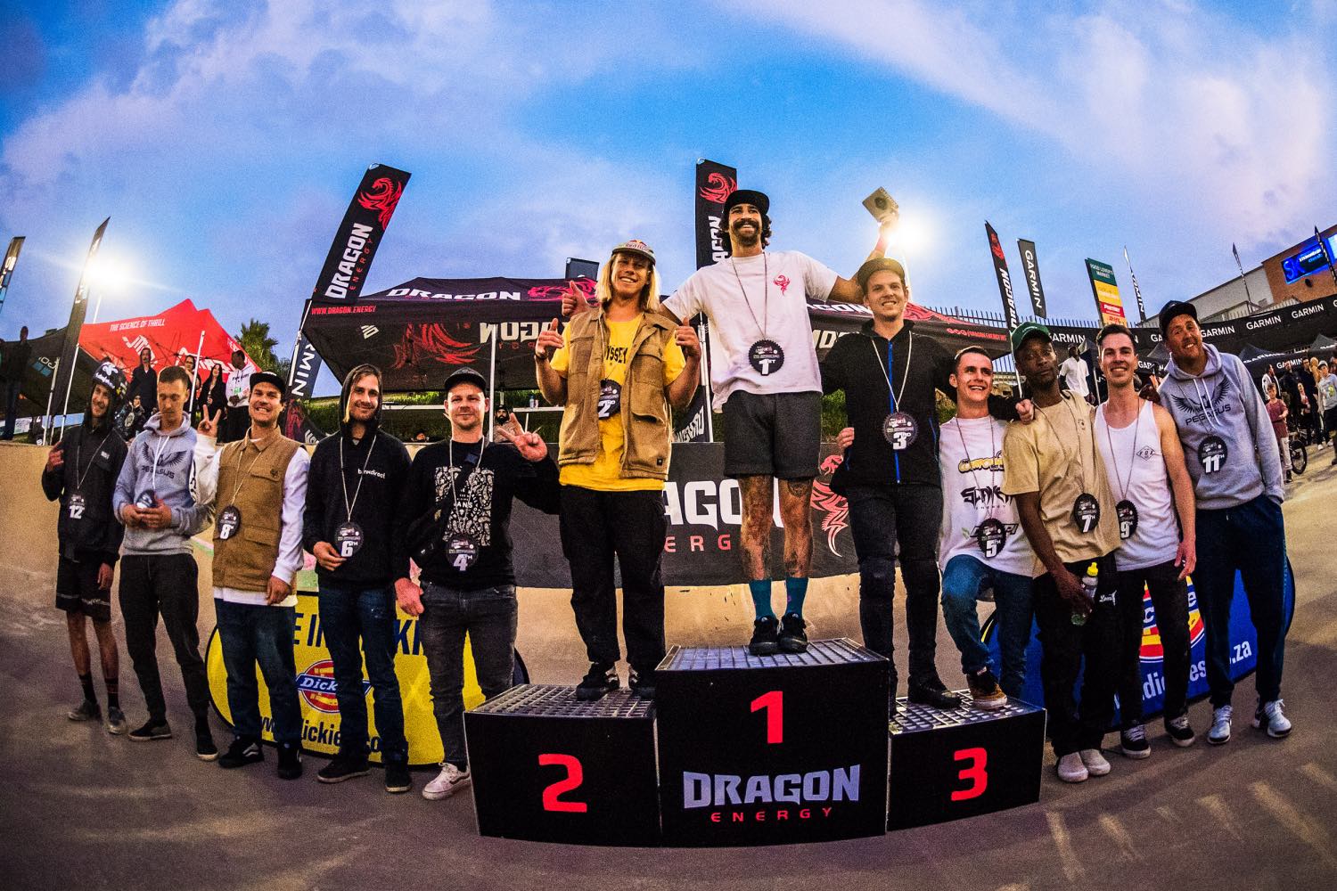 2023 Park Lines BMX Tournament South African Championships Podium