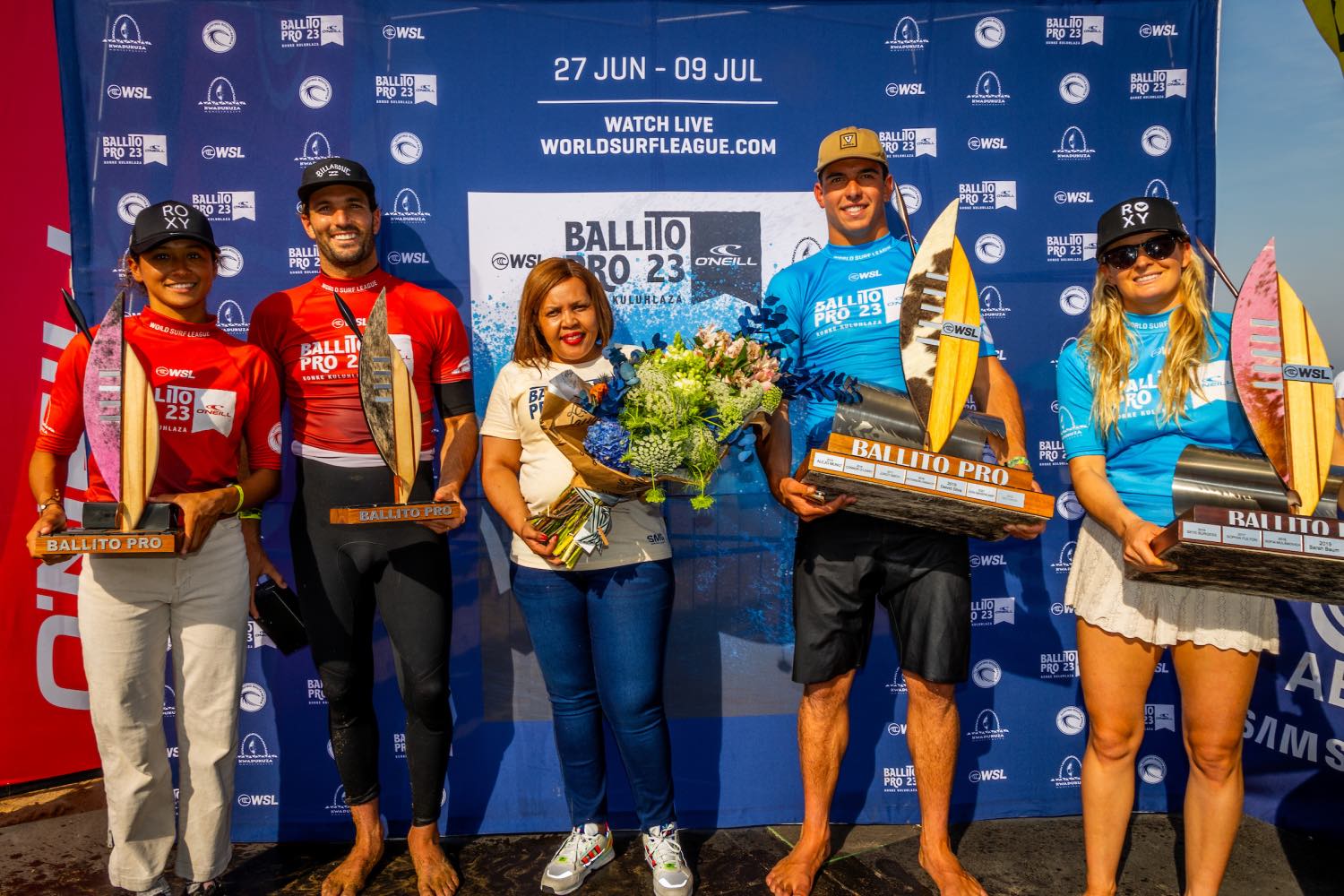 2023 Ballito Pro podium