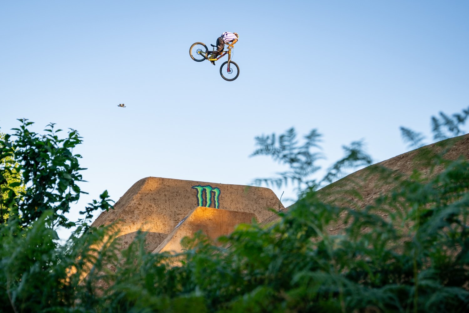 Alessio Tonoli riding Slopestyle MTB at Stop 3 of the 2025 Backyard Battle - Couderc Edition