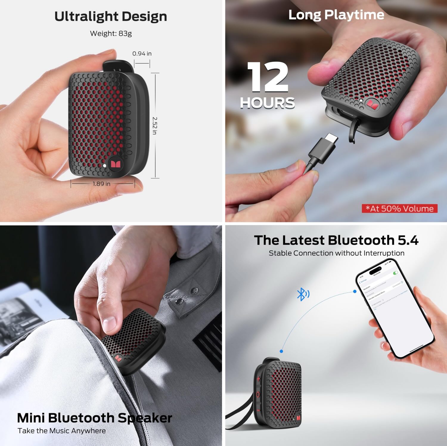 Monster Products are now available in South Africa and we’re kicking off a series of product features with the awesome Monster BLASTER MICRO Bluetooth speaker – literally dynamite in a tiny package.