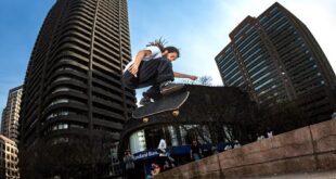 Clued Skateboarding recently hosted their Go Skateboarding Day in Cape Town. It was the first time Thibault Square’s “Big 4” ihad officially been opened to skateboarding. It’s a spot that’s been skated by generations of skateboarders, long before most of us could even walk, let alone jump down the thing.