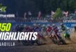 WATCH the 250 and 450 highlights from the Round 9 of the 2026 Pro Motocross season from Unadilla.