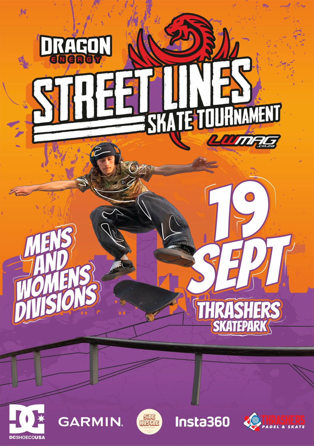 The countdown is on as the Street Lines Skate Tournament returns on 19 September, bringing together South Africa’s best skateboarders, rising talent and skate fans for another action-packed celebration of skateboarding and local skate culture.