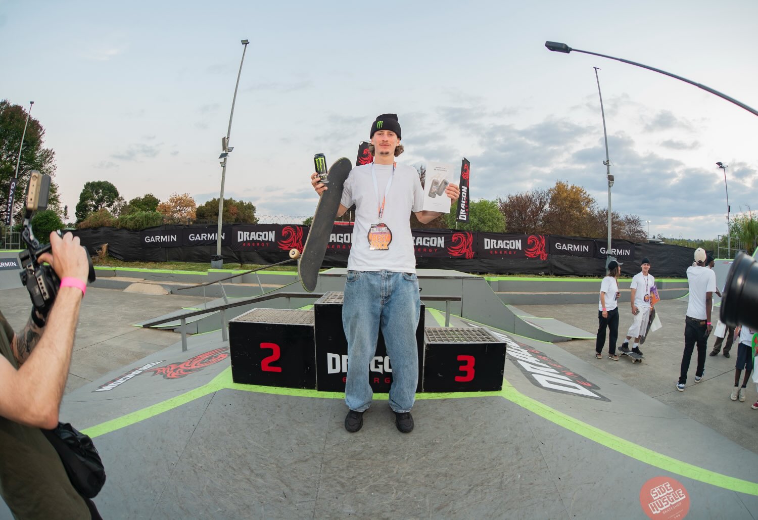 2026 Street Lines Skate Tournament Best Trick Podium